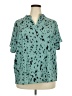 Unbranded Teal Short Sleeve Polo Size 5X - photo 1