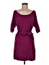 Juicy Couture Solid Burgundy Casual Dress Size M - photo 1