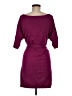 Juicy Couture Solid Burgundy Casual Dress Size M - photo 2