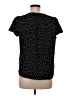 Hilary Radley 100% Polyester Stars Black Short Sleeve Blouse Size S - photo 2