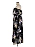 Torrid 100% Rayon Floral Black Cocktail Dress Size 1X Plus (1) - photo 5