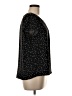 Hilary Radley 100% Polyester Stars Black Short Sleeve Blouse Size S - photo 4