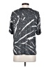 DKNY Silver Short Sleeve Top Size S - photo 2