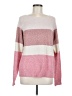 Vero Moda Color Block Pink Pullover Sweater Size M - photo 1