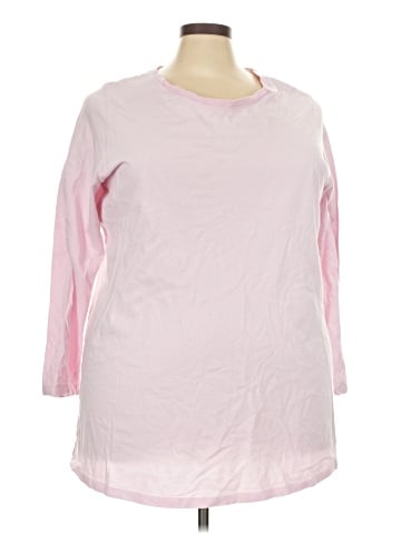 Woman Within 3/4 Sleeve T-Shirt (view 1)