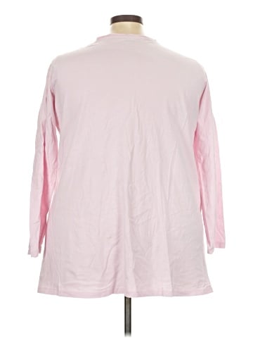 Woman Within 3/4 Sleeve T-Shirt (view 2)
