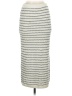 Freshman 1996 Stripes Gray Casual Skirt Size S - photo 1