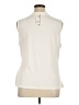 Ann Taylor Ivory Sleeveless Blouse Size XL - photo 2