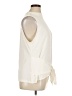 Ann Taylor Ivory Sleeveless Blouse Size XL - photo 4