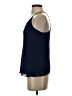 Naked Zebra 100% Polyester Blue Sleeveless Top Size S - photo 5