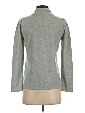 Madewell (Re)sourced Plush Mockneck Puff-Sleeve Top (view 2)