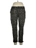 CAbi Animal Print Black Casual Pants Size 16 - photo 1