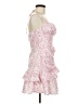 Shein Paisley Pink Cocktail Dress Size 8 - 10 - photo 4
