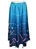 Unbranded 100% Polyester Tropical Blue Casual Skirt Size 3X - photo 1