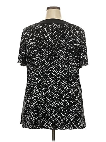 Cj Banks Short Sleeve Blouse (view 2)