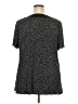 Cj Banks Black Short Sleeve Blouse Size 2X - photo 2