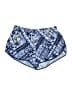 Danskin Now 100% Polyester Paisley Blue Shorts Size XL - photo 1