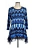 Cato Blue 3/4 Sleeve Blouse Size L - photo 1