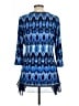 Cato Blue 3/4 Sleeve Blouse Size L - photo 2