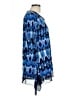 Cato Blue 3/4 Sleeve Blouse Size L - photo 4