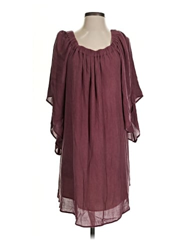 Lavender Brown Casual Dress (view 1)