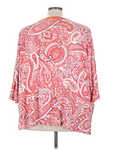 Woman Within 3/4 Sleeve Blouse (view 2)