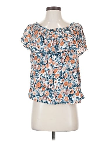Current/Elliott Short Sleeve Blouse (view 1)