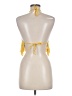 Shein 100% Polyester Yellow Sleeveless Blouse One size - photo 2