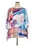 Cj Banks Blue 3/4 Sleeve Blouse Size 2X - photo 1