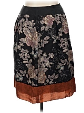 Garnet Hill Silk Skirt