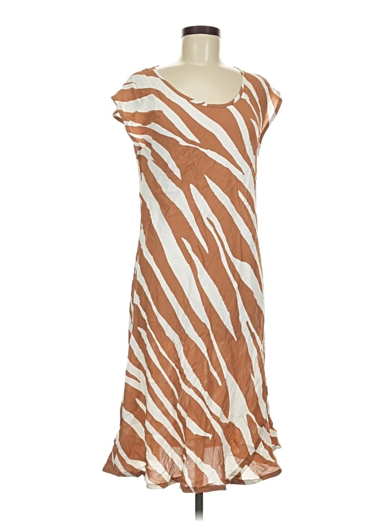 Pre-owned Masai Casual Dress In Brown