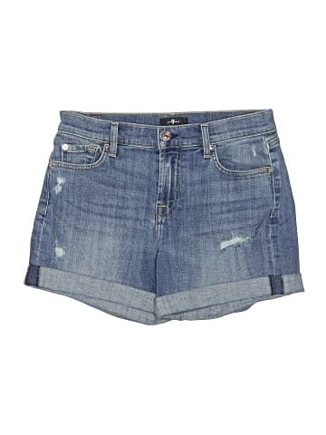 7 For All Mankind Denim Shorts (view 1)