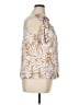 Lilly Pulitzer 100% Rayon Ivory Gold Kimono Size 16 - photo 4
