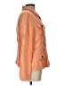 J.Jill 100% Linen Orange Jacket Size L - photo 4