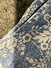 SJS Blue 3/4 Sleeve Blouse Size L - photo 8