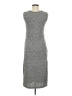 Love Tweed Gray Casual Dress Size M - photo 2