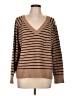 Old Navy Stripes Brown Tan Pullover Sweater Size L - photo 1