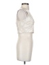 Midnight Sky Ivory Sleeveless Top Size S - photo 4