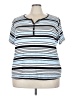 Croft & Barrow Blue Short Sleeve Top Size 3X - photo 1