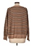 Old Navy Stripes Brown Tan Pullover Sweater Size L - photo 2