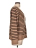 Old Navy Stripes Brown Tan Pullover Sweater Size L - photo 4