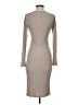 Forever 21 Solid Gray Casual Dress Size S - photo 2