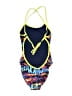 TYR Graphic Blue One Piece Swimsuit Size L (youth) - photo 2