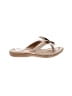 B.O.C Tan Flip Flops Size 6 - photo 1