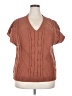 Shein Curve Brown Sweater Vest Size 18 Plus (3) - photo 1