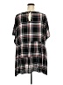 Torrid 100% Rayon Black Short Sleeve Blouse Size 5X Plus (5) - photo 2