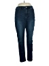 Seven7 Solid Blue Jeans Size 16 - photo 1