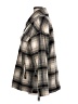 a.n.a. A New Approach Plaid Gray Coat Size L - photo 5