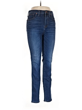 Madewell Tall 10" High-Rise Skinny Jeans in Danny Wash: TENCEL&trade; Denim Edition (view 1)