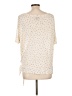 Deletta 100% Modal Ivory 3/4 Sleeve Blouse Size L - photo 2